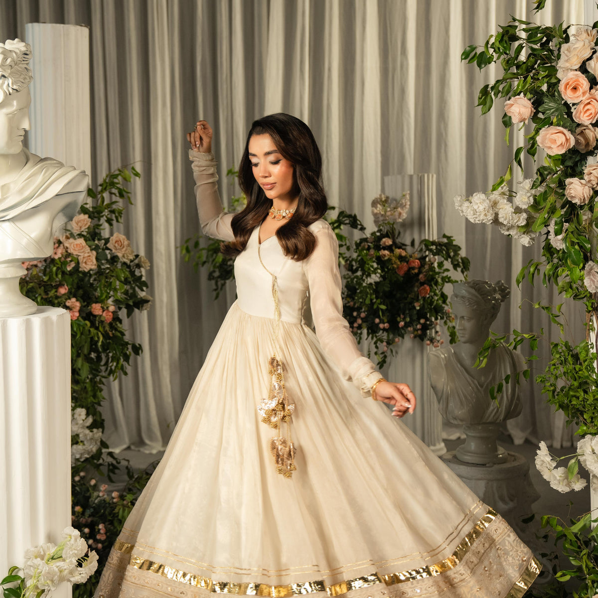 Adda Heights Pakistani Bridal Dresses In Black Colour Wedding